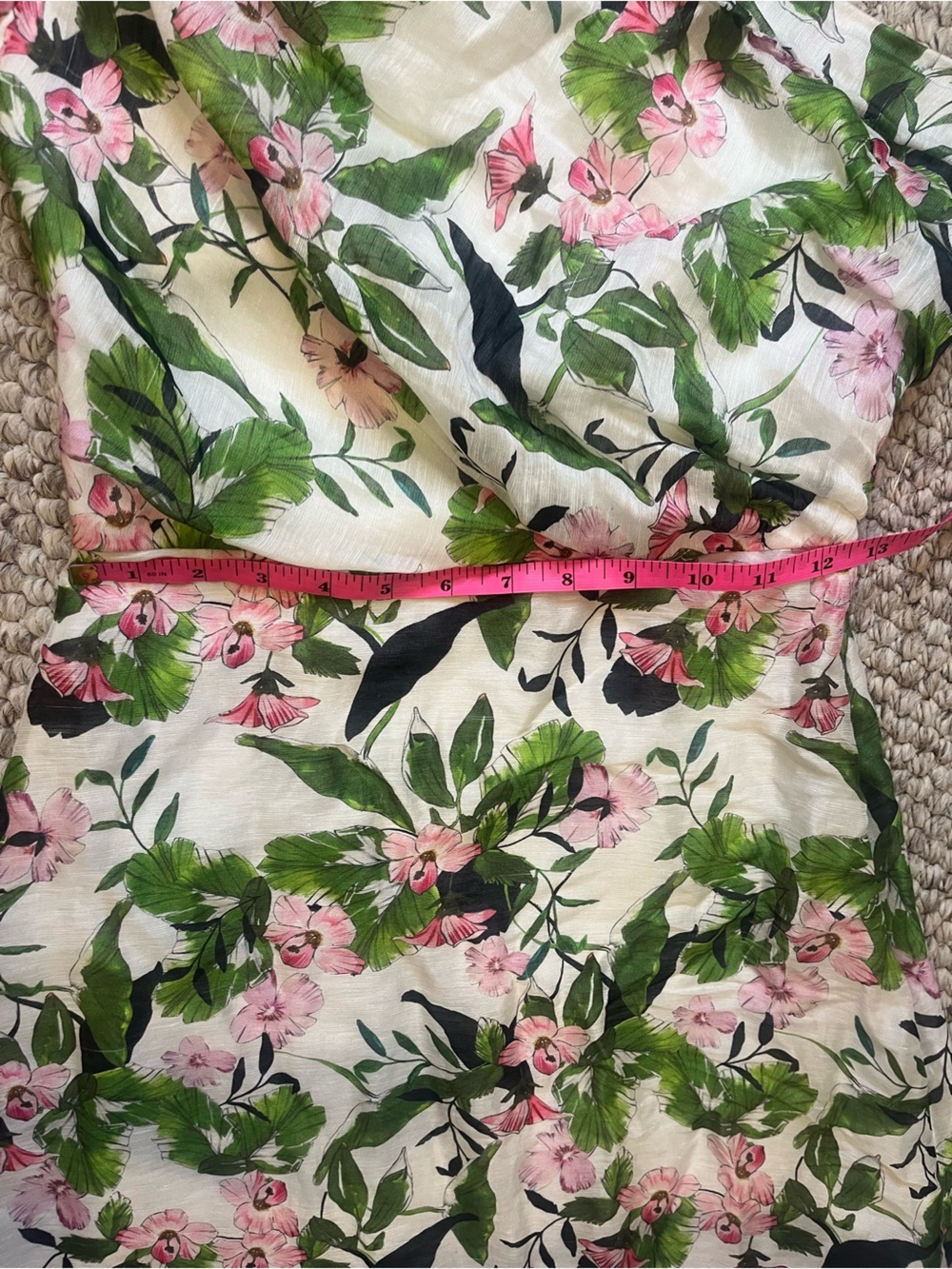 Talulah One-Shoulder Floral Mini Dress- extra small - Picture 6 of 9